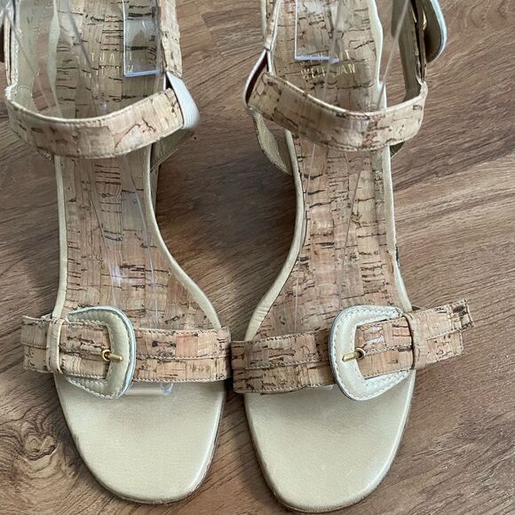 Stuart Weitzman cork wedges - Picture 2 of 13